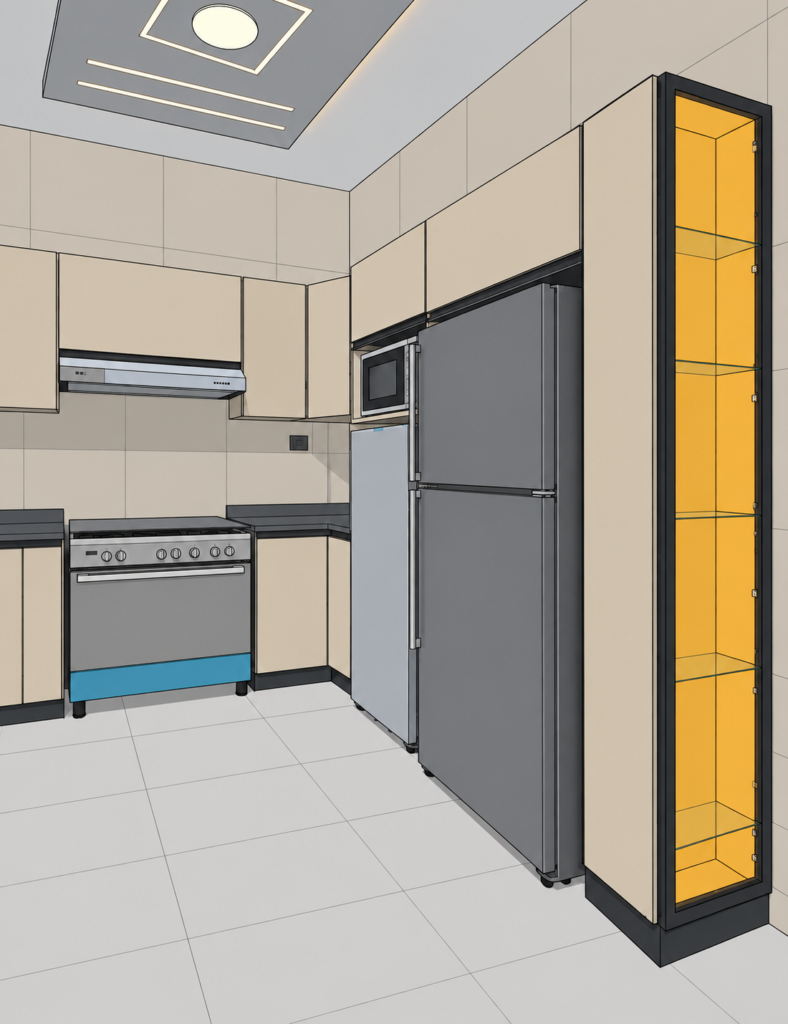 فخامة عصرية بتفاصيل مميزة — تصميم SketchUp